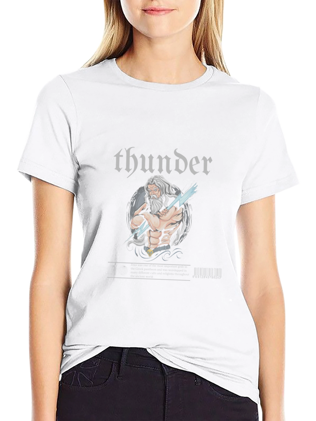 Thunder Graphic Tee - Zeus Design