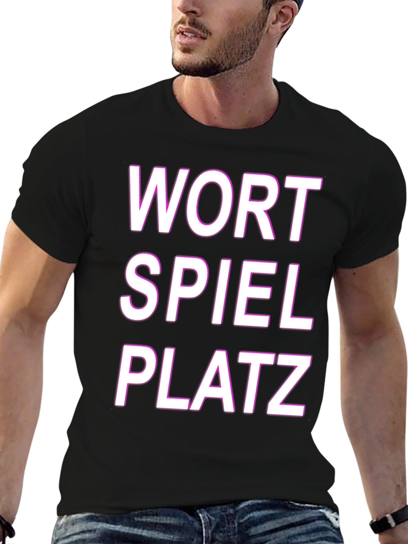 Wortspielplatz Graphic Tee - German Wordplay T-Shirt