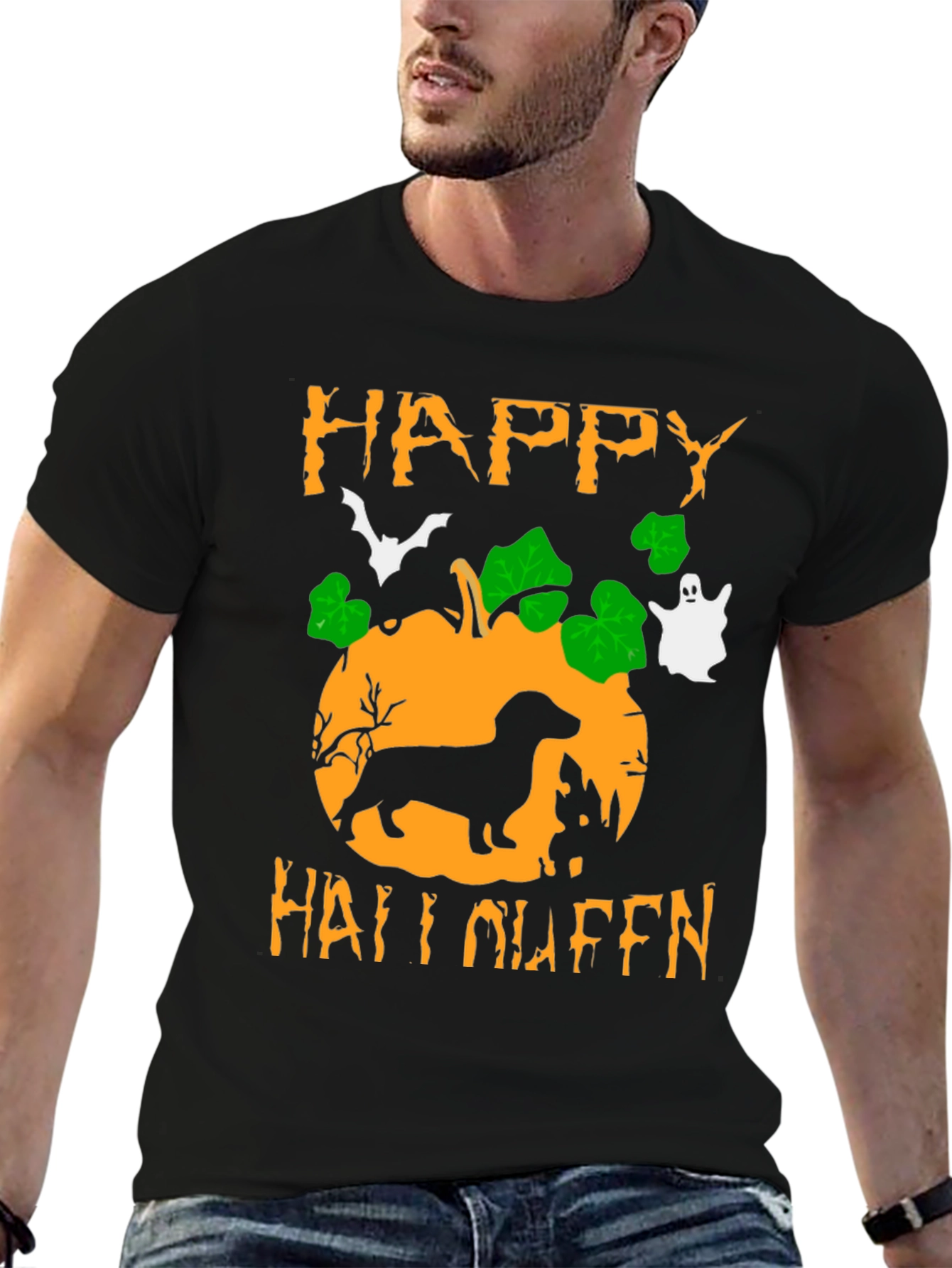 Happy Hallo-ween Dachshund T-Shirt