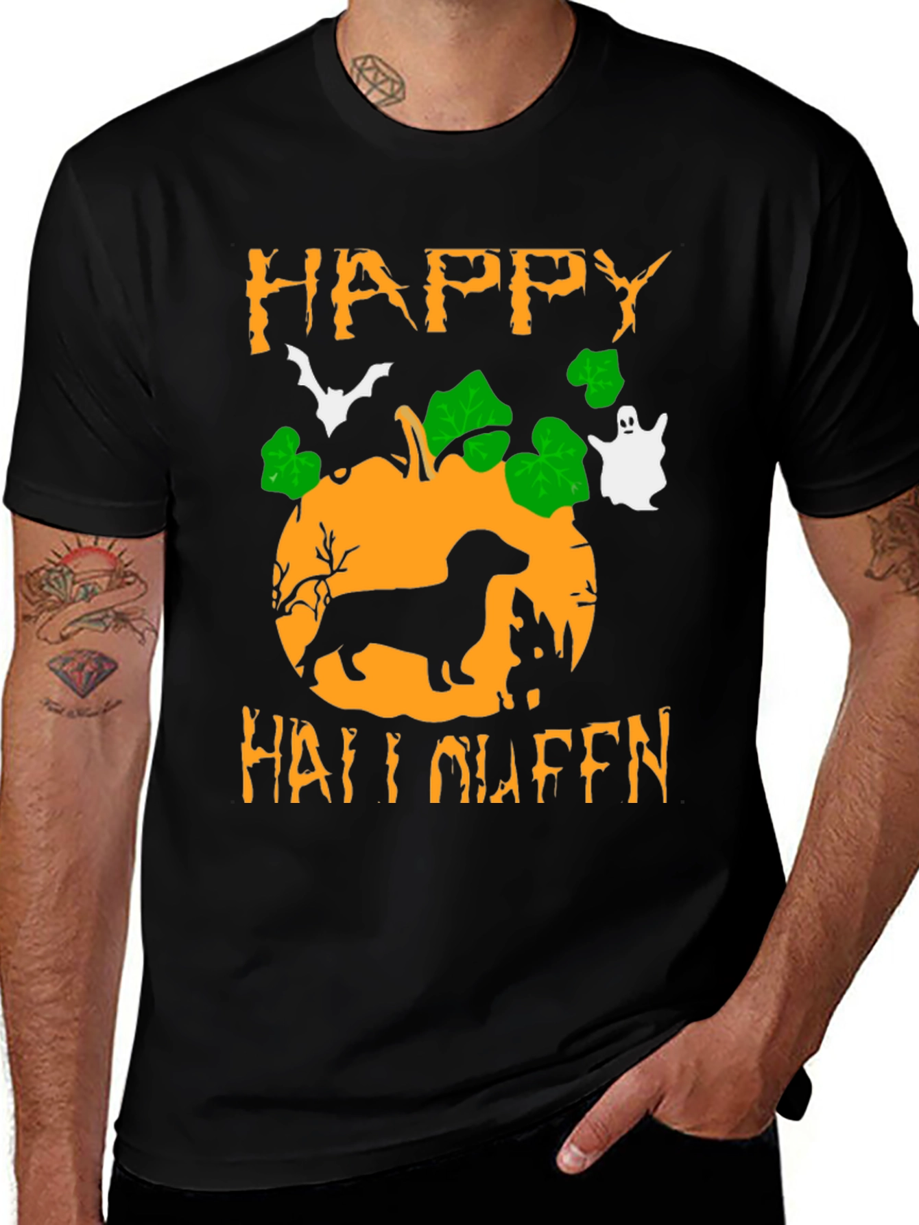 Happy Hallo-ween Dachshund T-Shirt