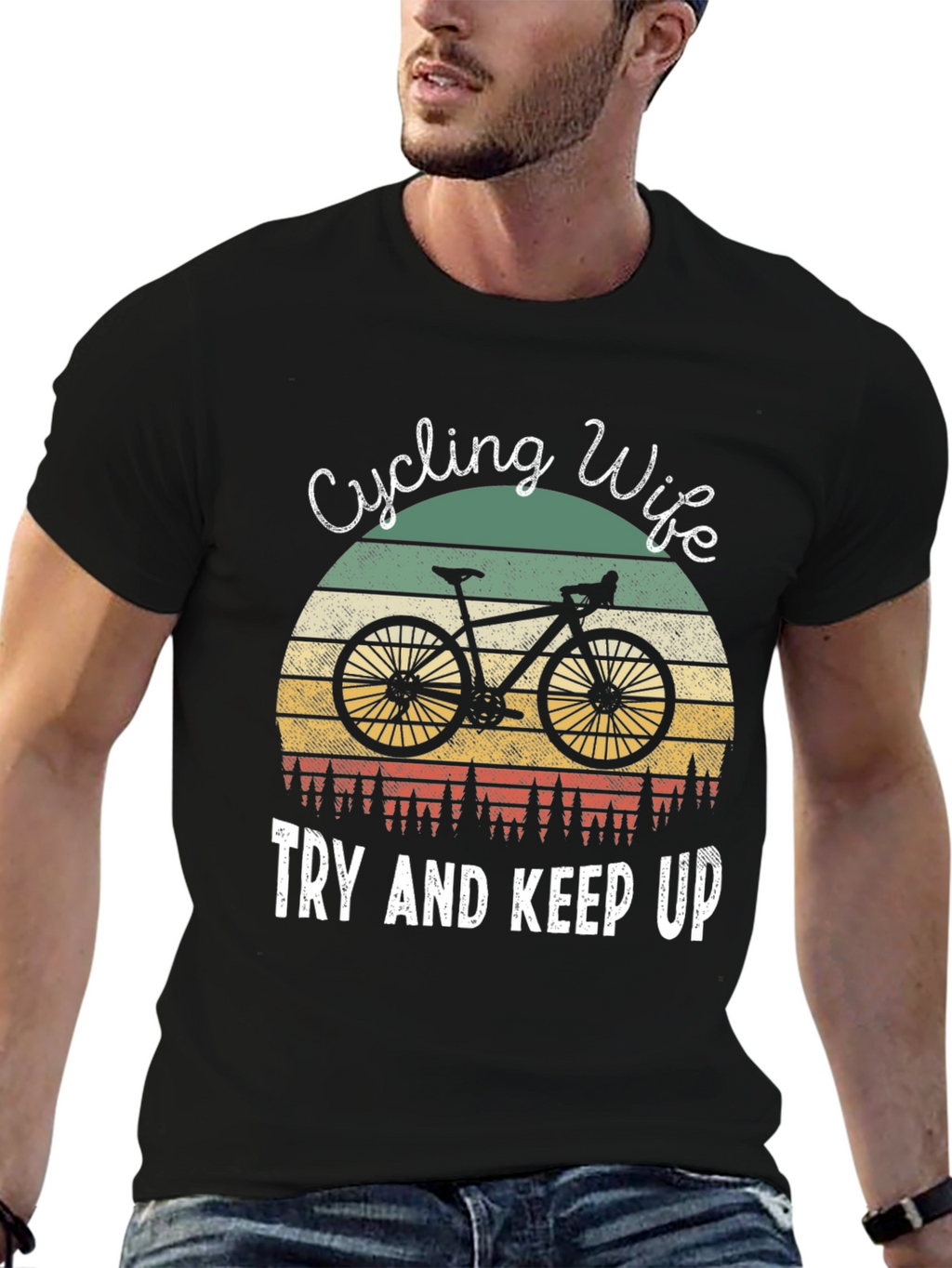 Cycling Wife Graphic T-Shirt
