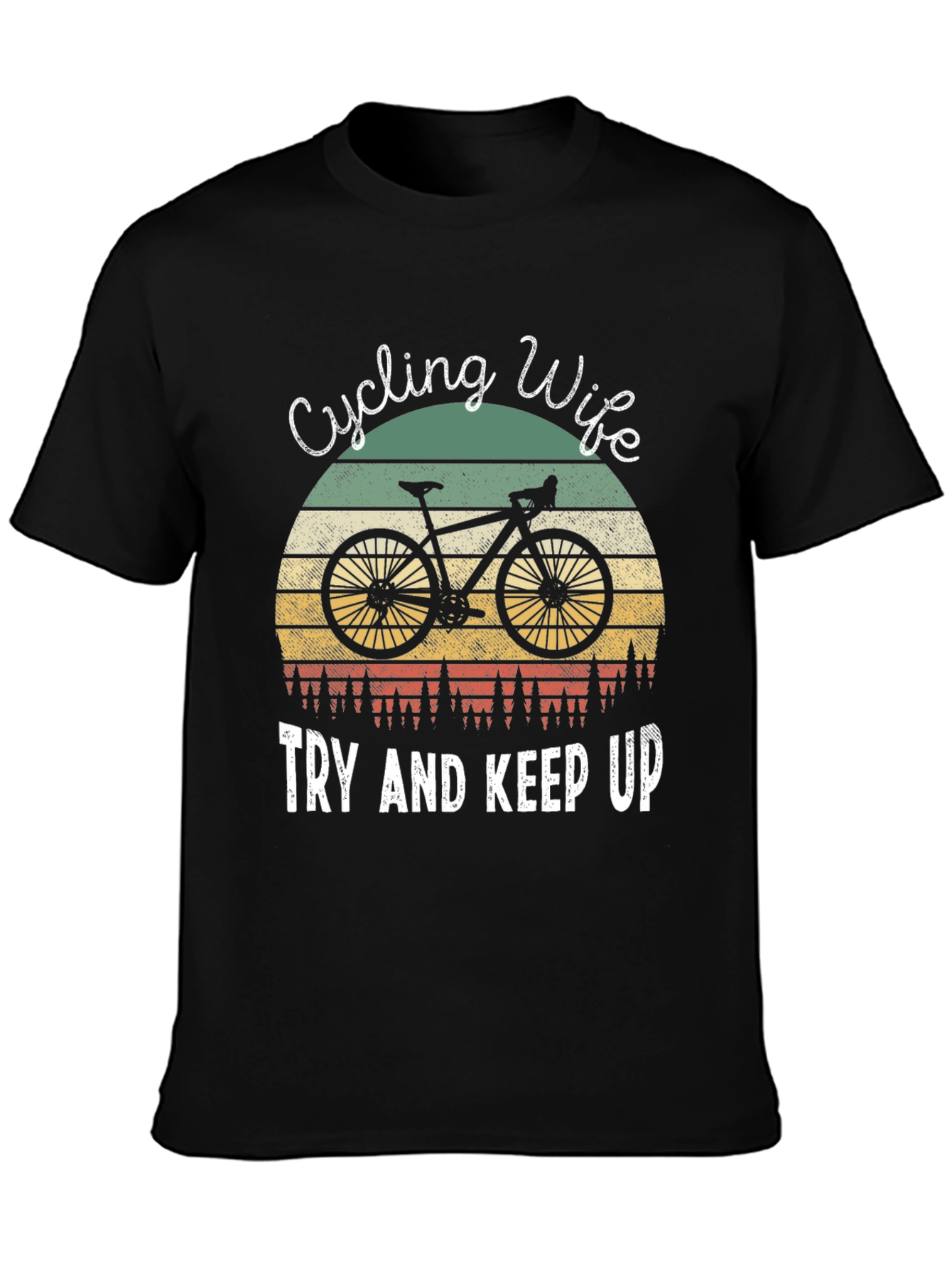 Cycling Wife Graphic T-Shirt