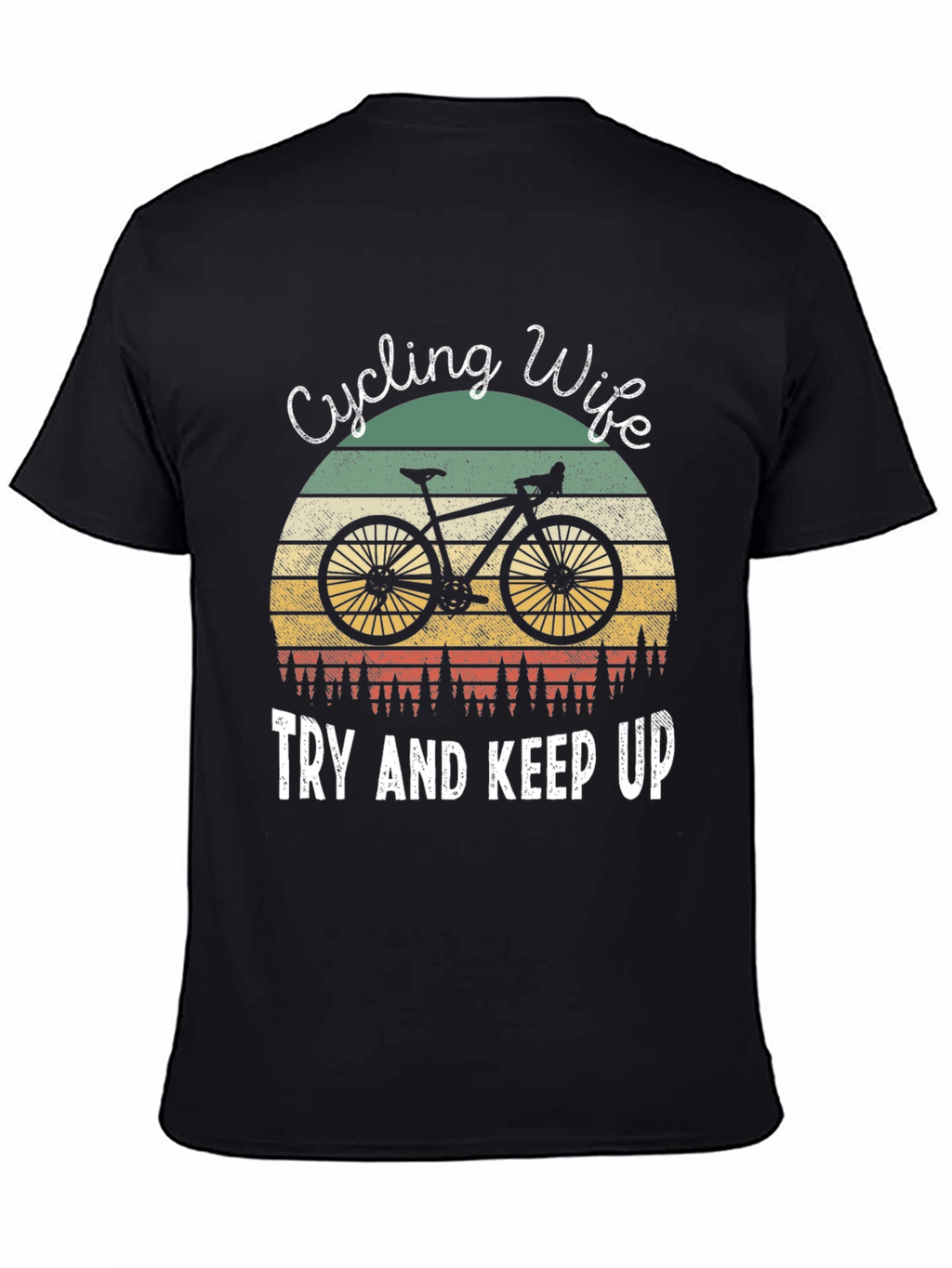 Cycling Wife Graphic T-Shirt