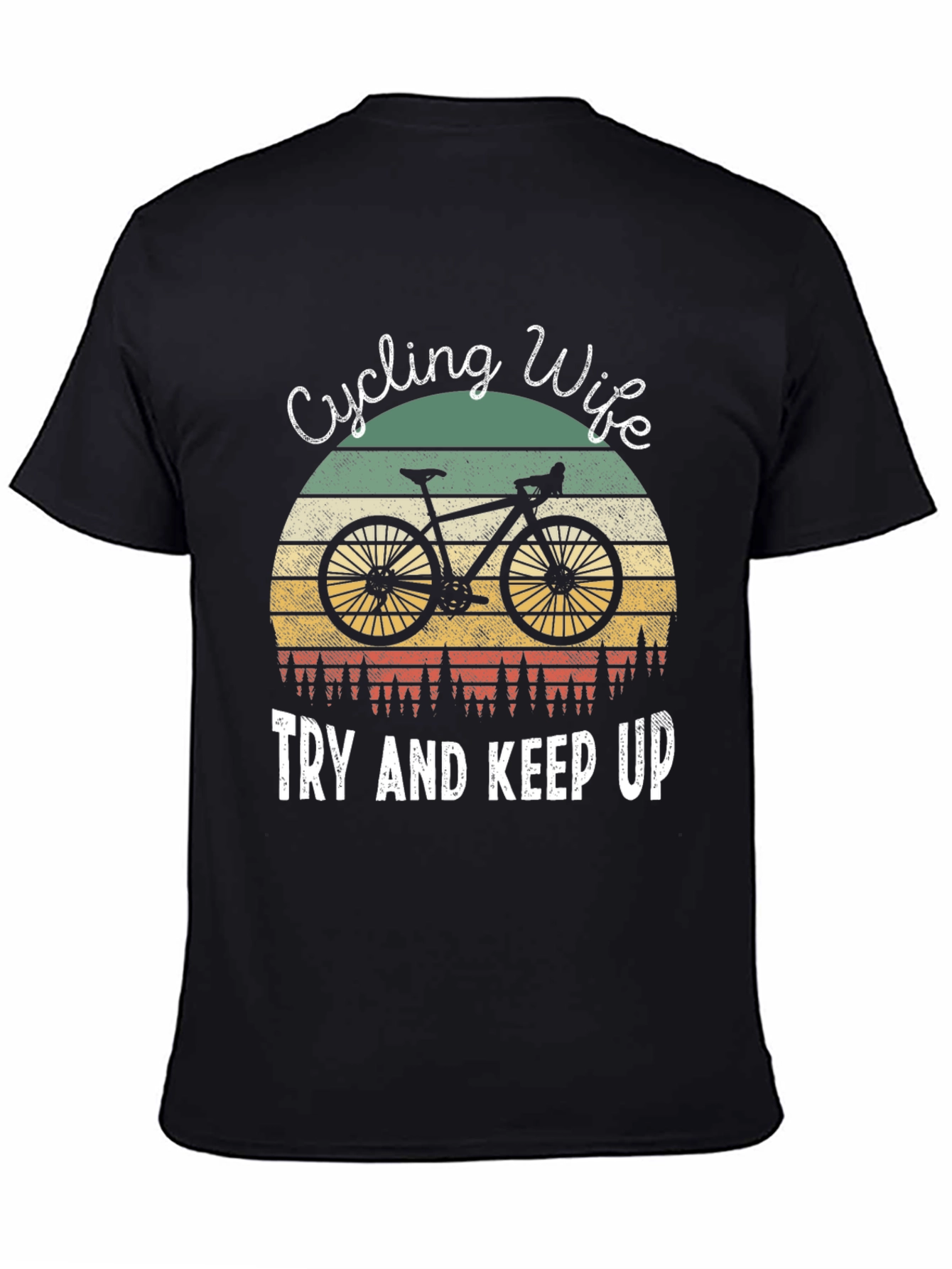 Cycling Wife Graphic T-Shirt