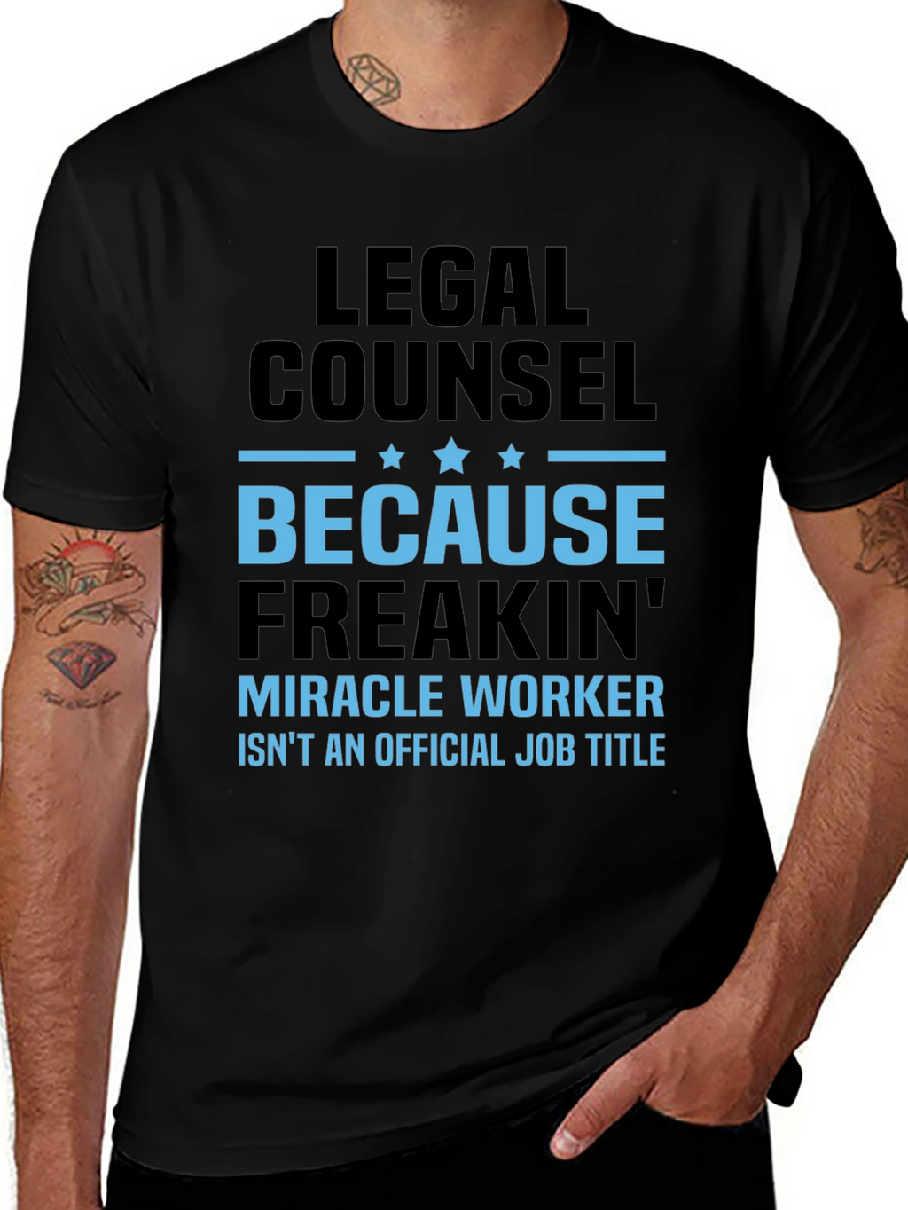 Legal Counsel Miracle Worker Graphic Tee