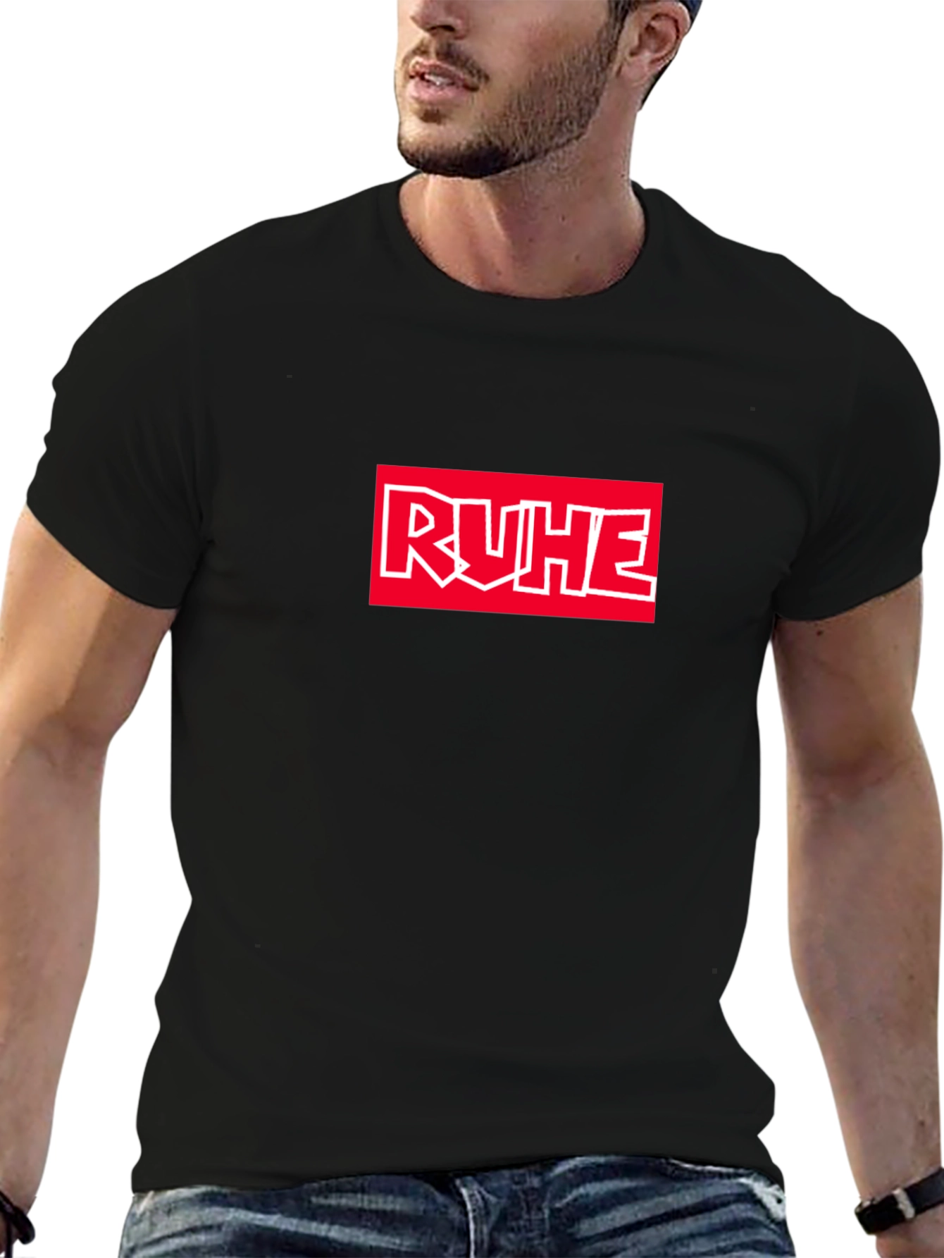 RUHE Graphic Tee - Bold Streetwear Style