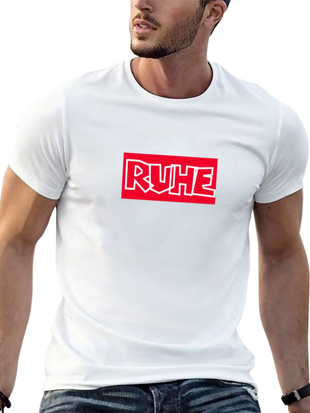 RUHE Graphic Tee - Bold Streetwear Style