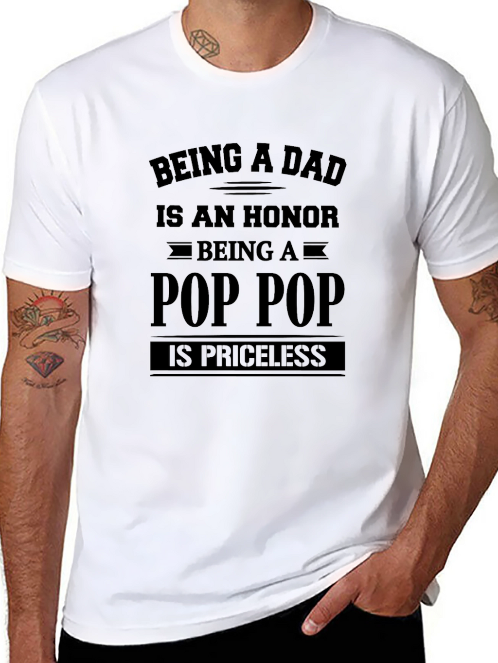 Pop Pop Dad Honor T-Shirt