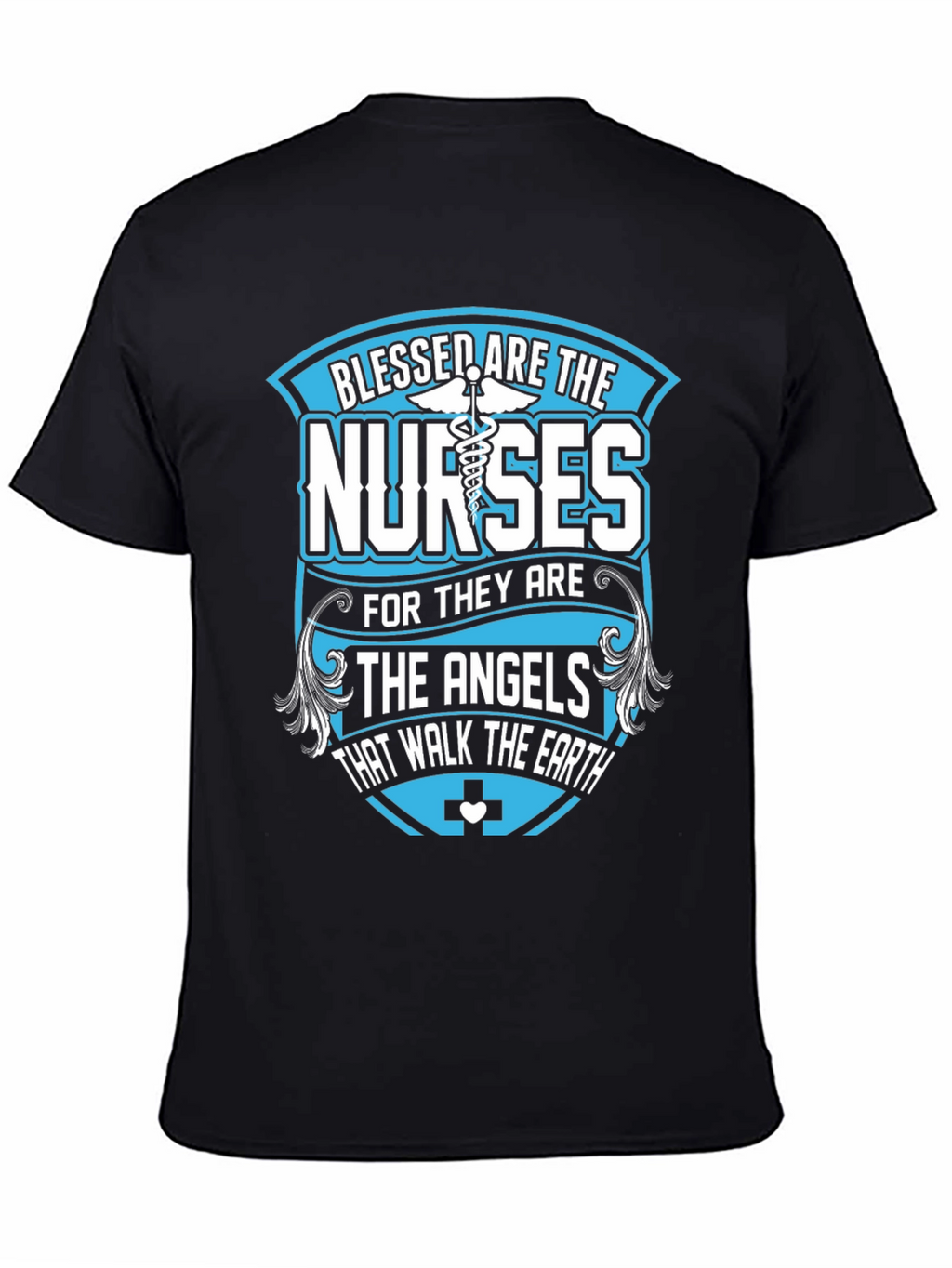 Blessed Nurses T-Shirt - Angelic Healthcare Apparel