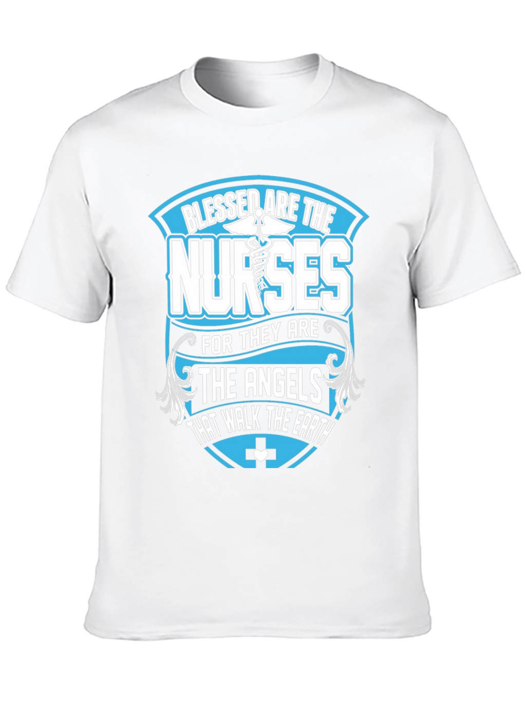 Blessed Nurses T-Shirt - Angelic Healthcare Apparel