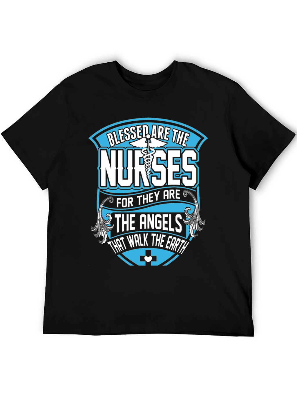 Blessed Nurses T-Shirt - Angelic Healthcare Apparel