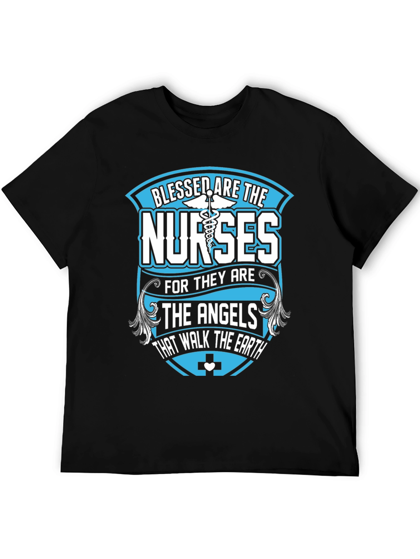 Blessed Nurses T-Shirt - Angelic Healthcare Apparel