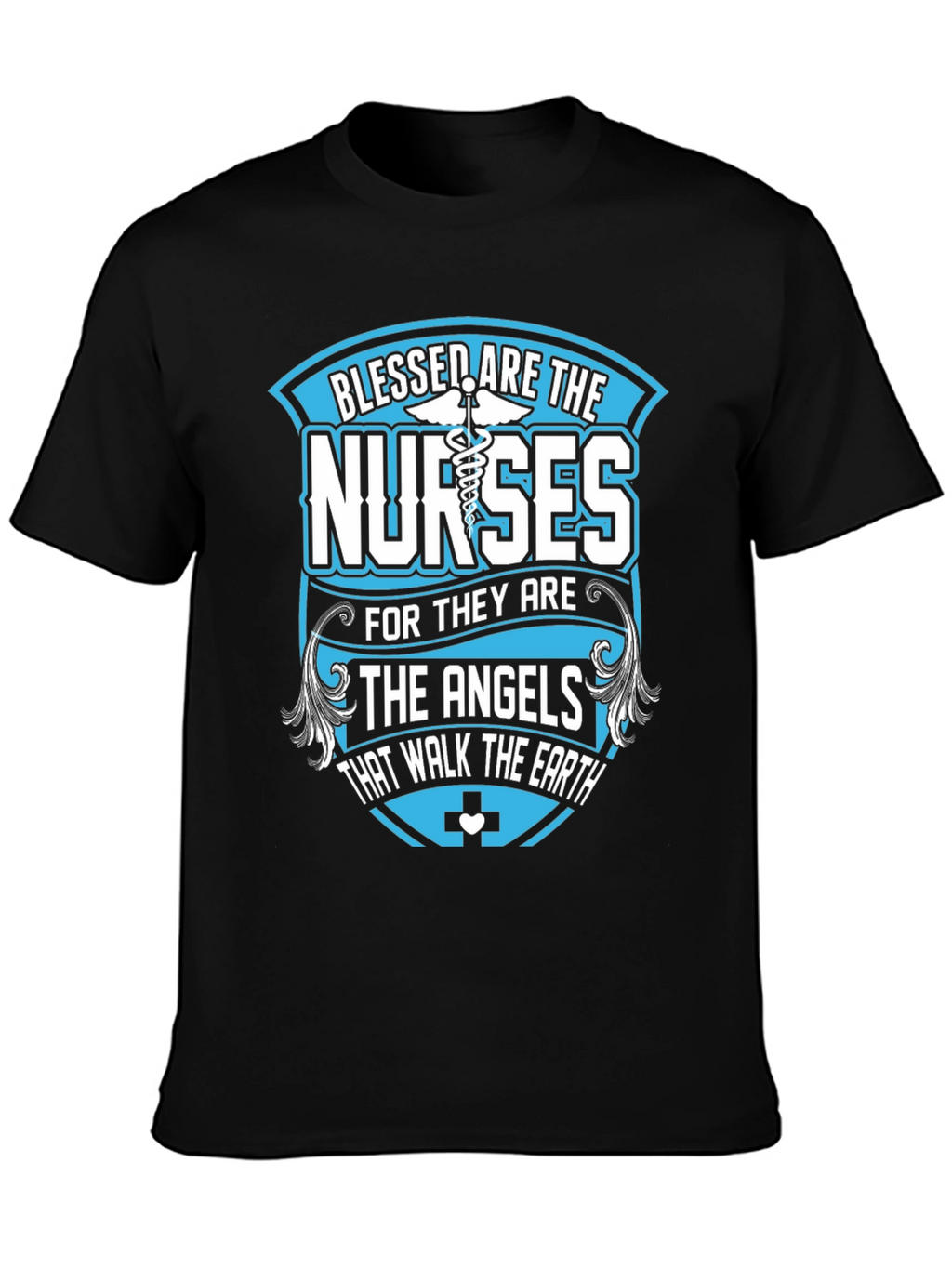 Blessed Nurses T-Shirt - Angelic Healthcare Apparel