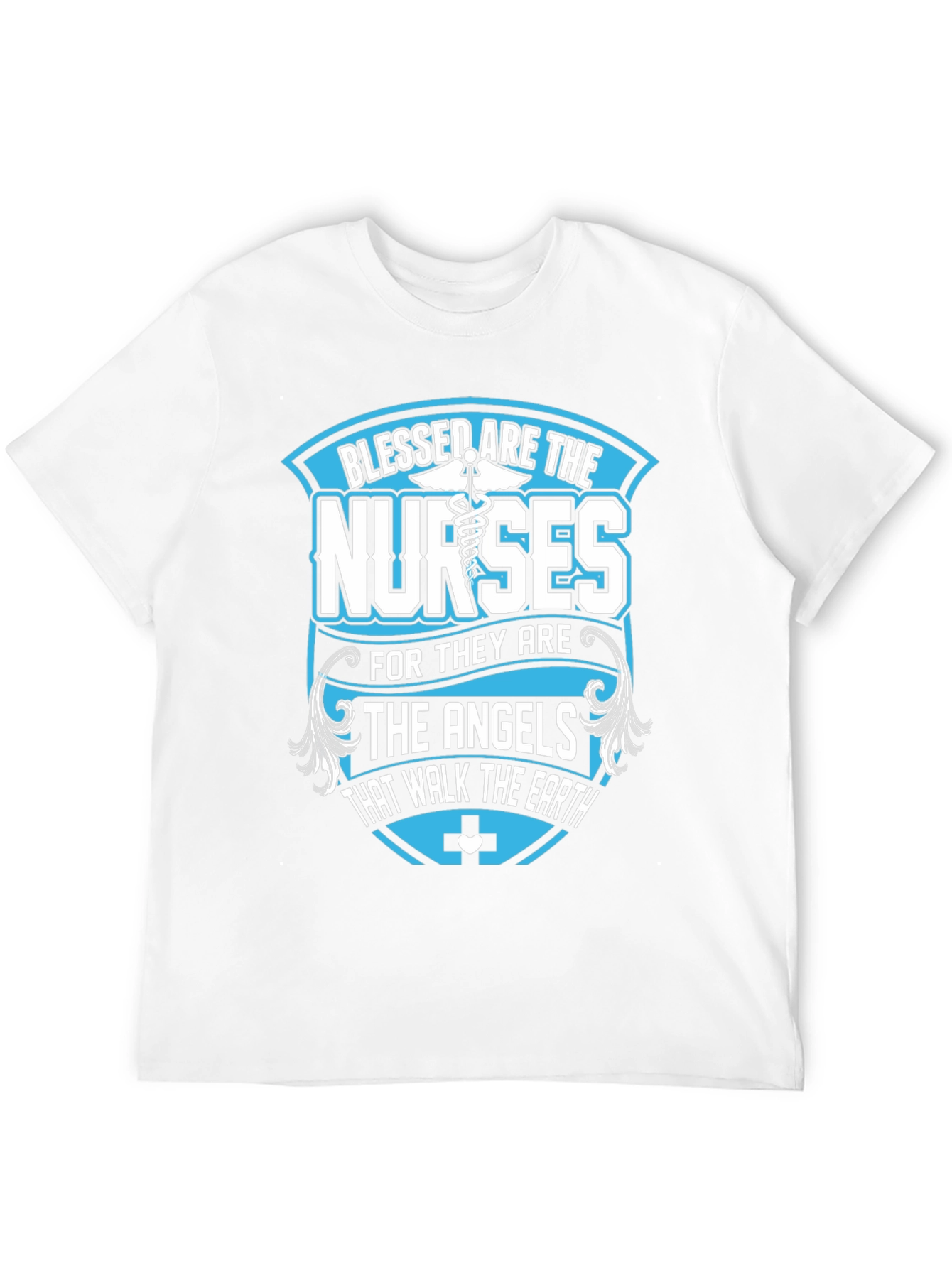 Blessed Nurses T-Shirt - Angelic Healthcare Apparel