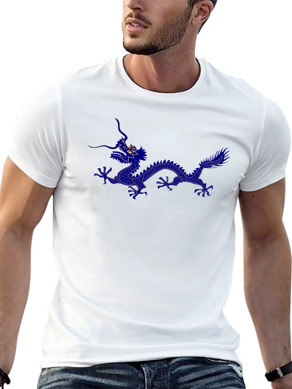 Dragon Graphic Black T-Shirt