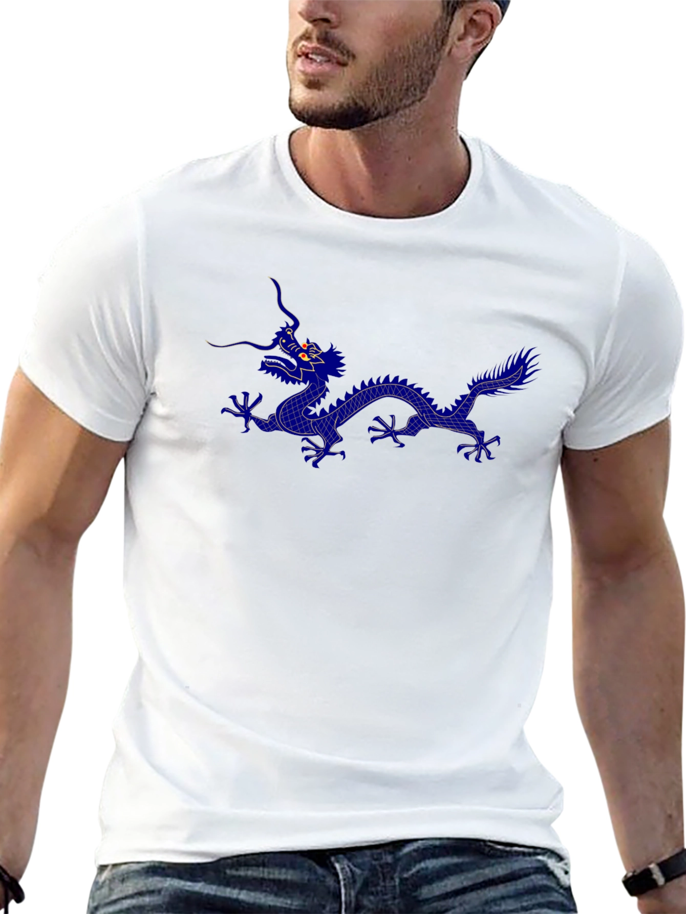 Dragon Graphic Black T-Shirt