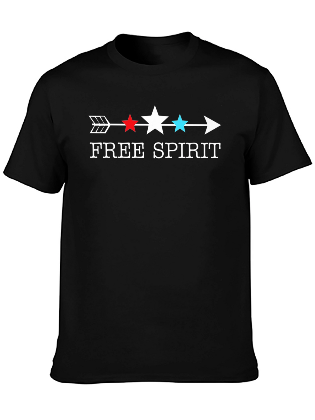 Free Spirit Arrow T-Shirt - Patriotic Design