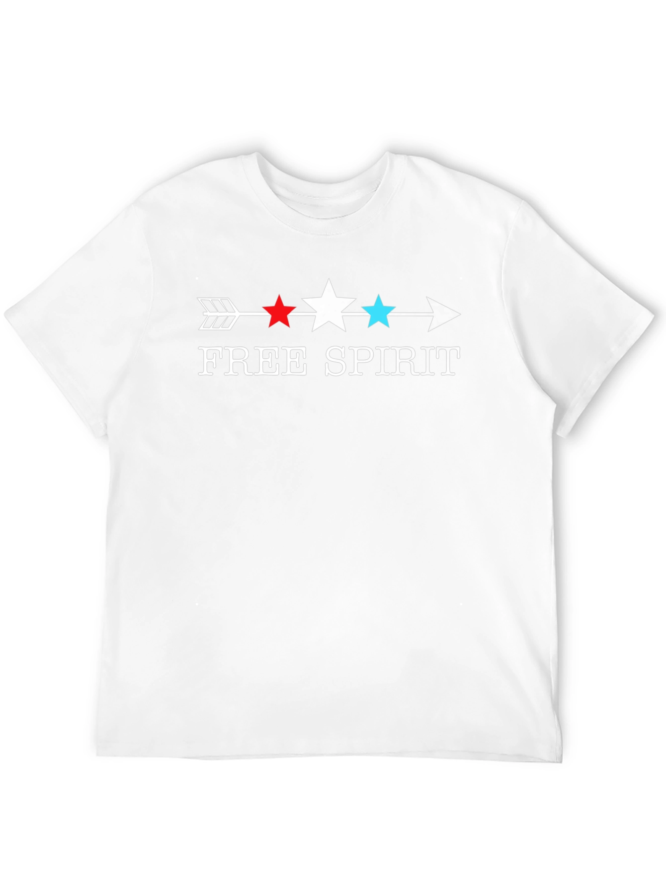 Free Spirit Arrow T-Shirt - Patriotic Design