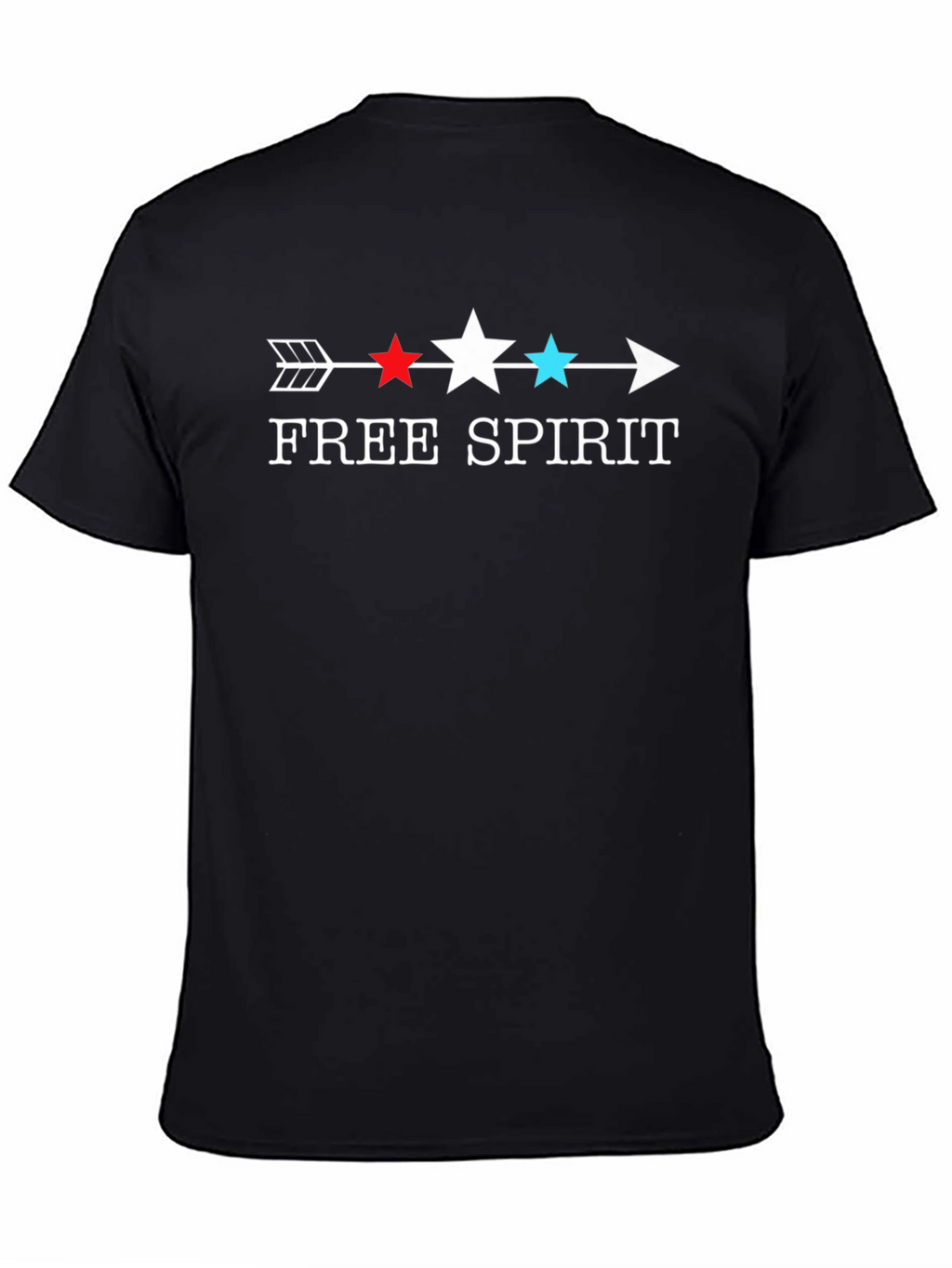 Free Spirit Arrow T-Shirt - Patriotic Design
