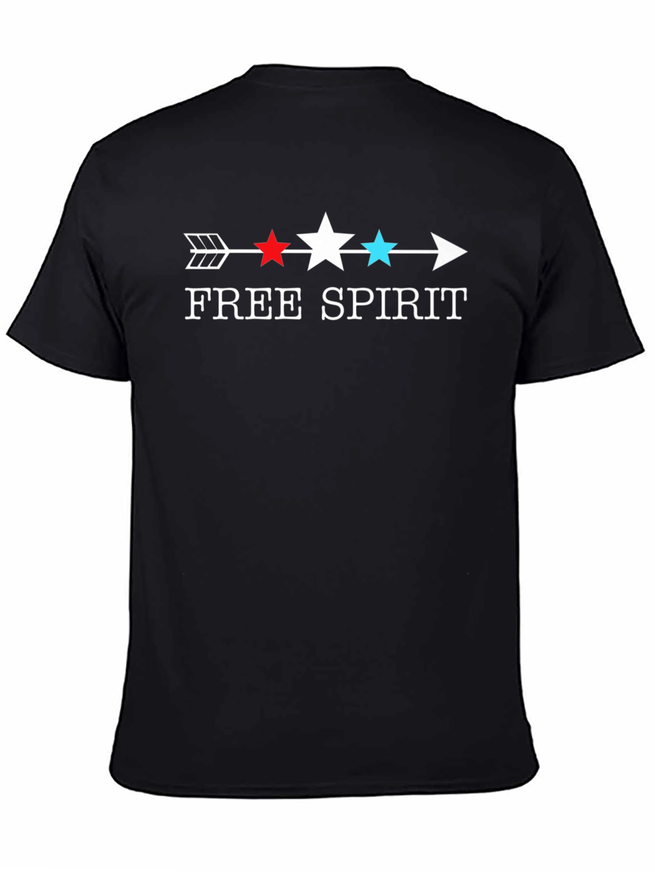Free Spirit Arrow T-Shirt - Patriotic Design
