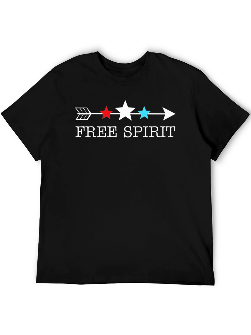 Free Spirit Arrow T-Shirt - Patriotic Design