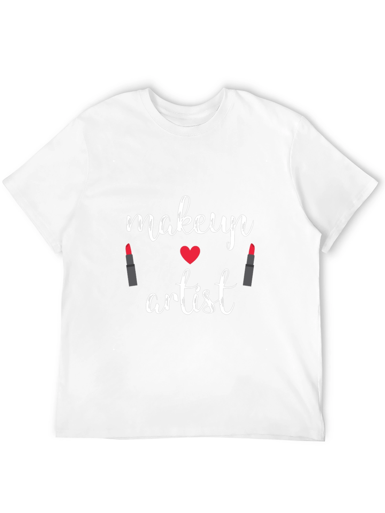 Makeup Artist T-Shirt - Black Crew Neck