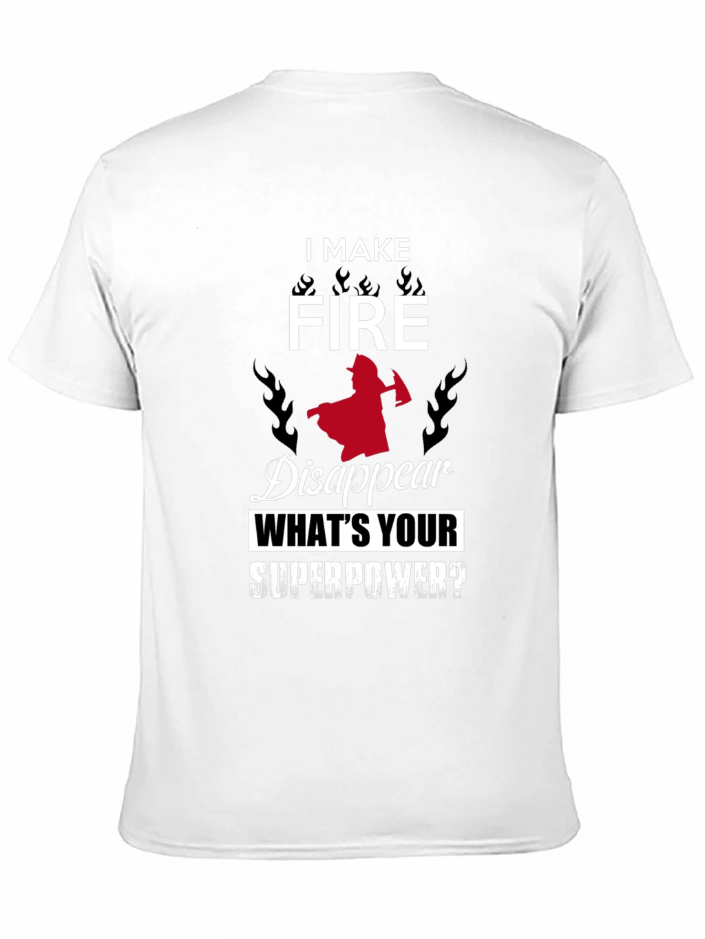 Firefighter Superpower Graphic Tee