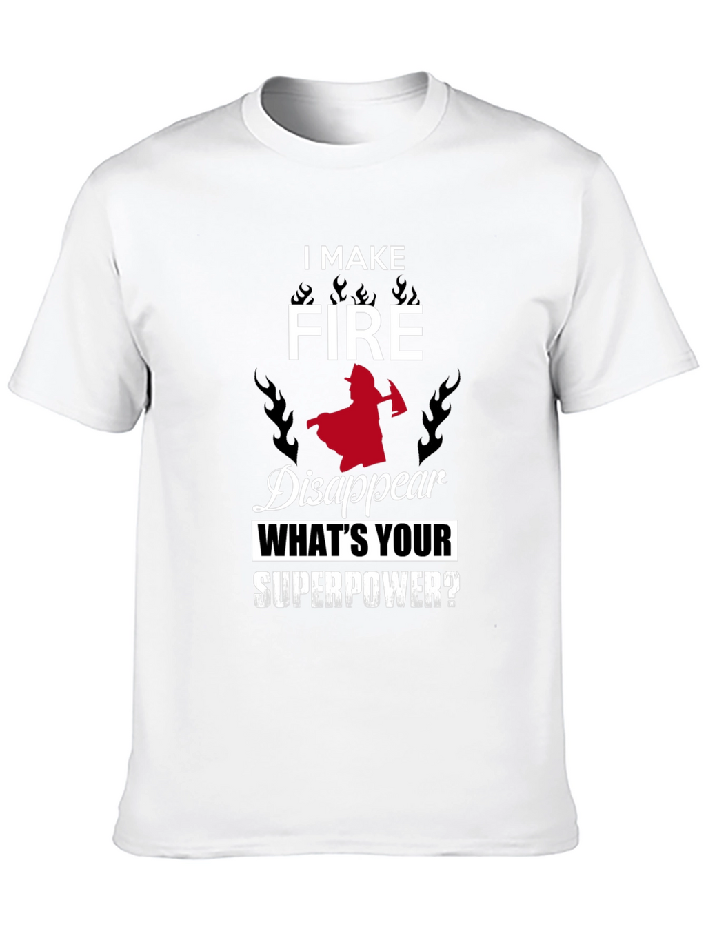 Firefighter Superpower Graphic Tee