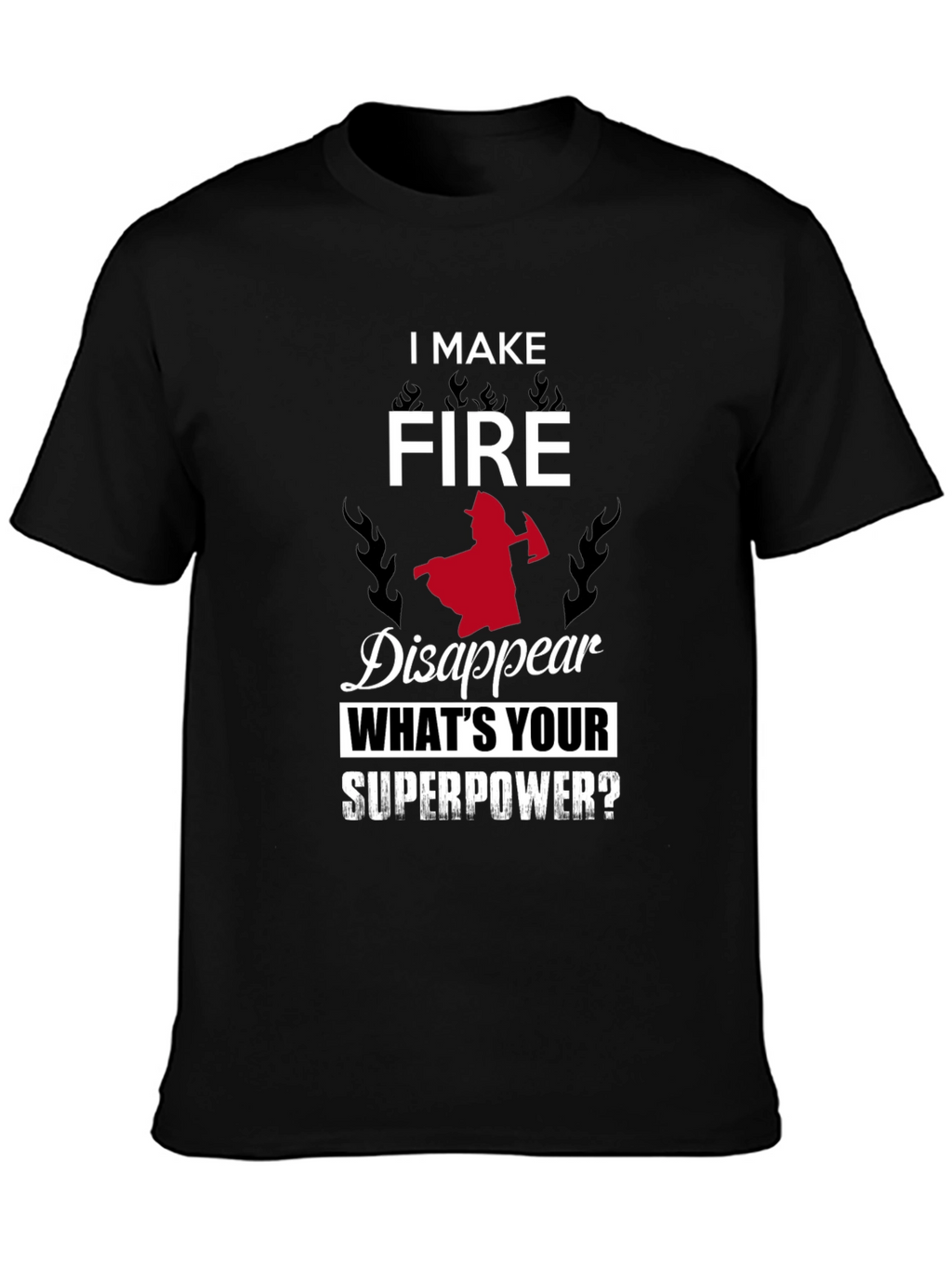Firefighter Superpower Graphic Tee
