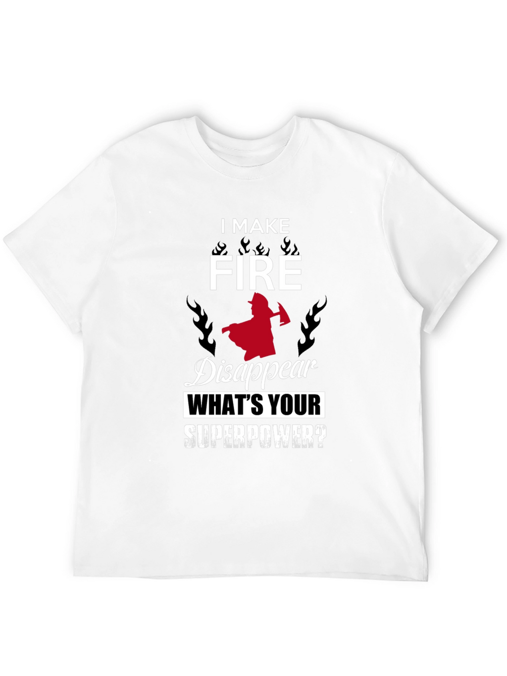 Firefighter Superpower Graphic Tee