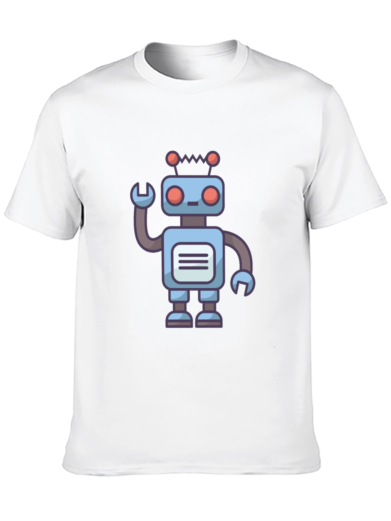 Robot Graphic T-Shirt - Unique Design
