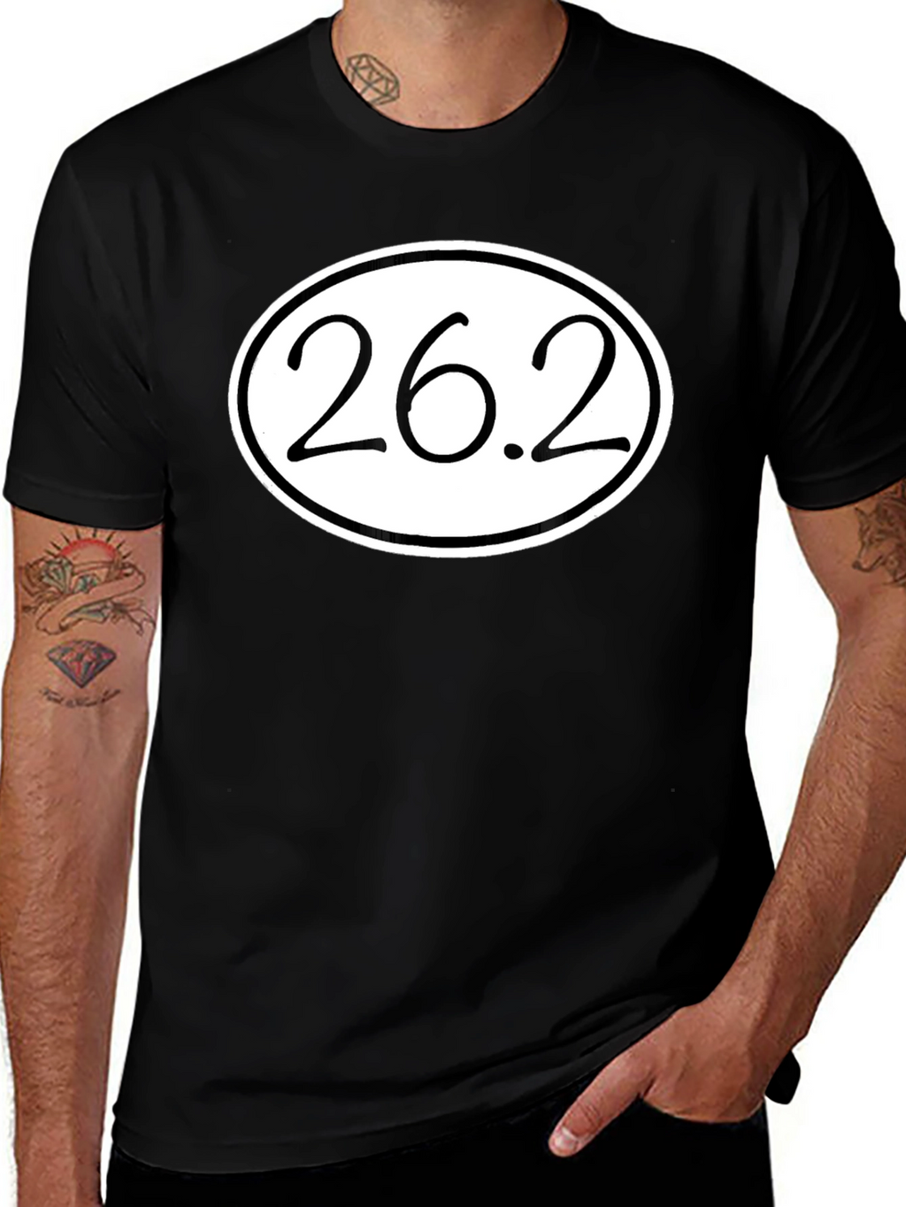 Marathon 26.2 Black T-Shirt
