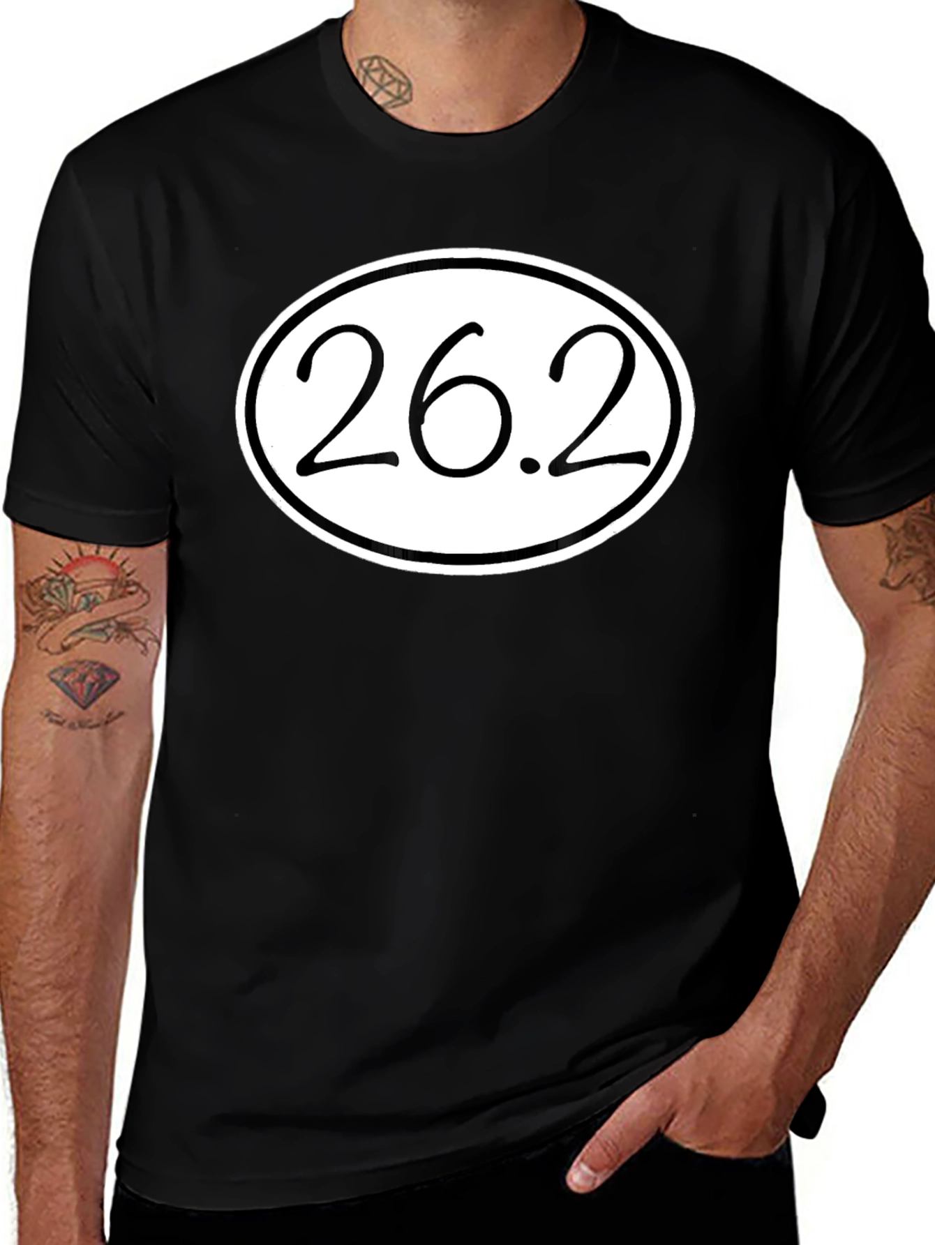 Marathon 26.2 Black T-Shirt
