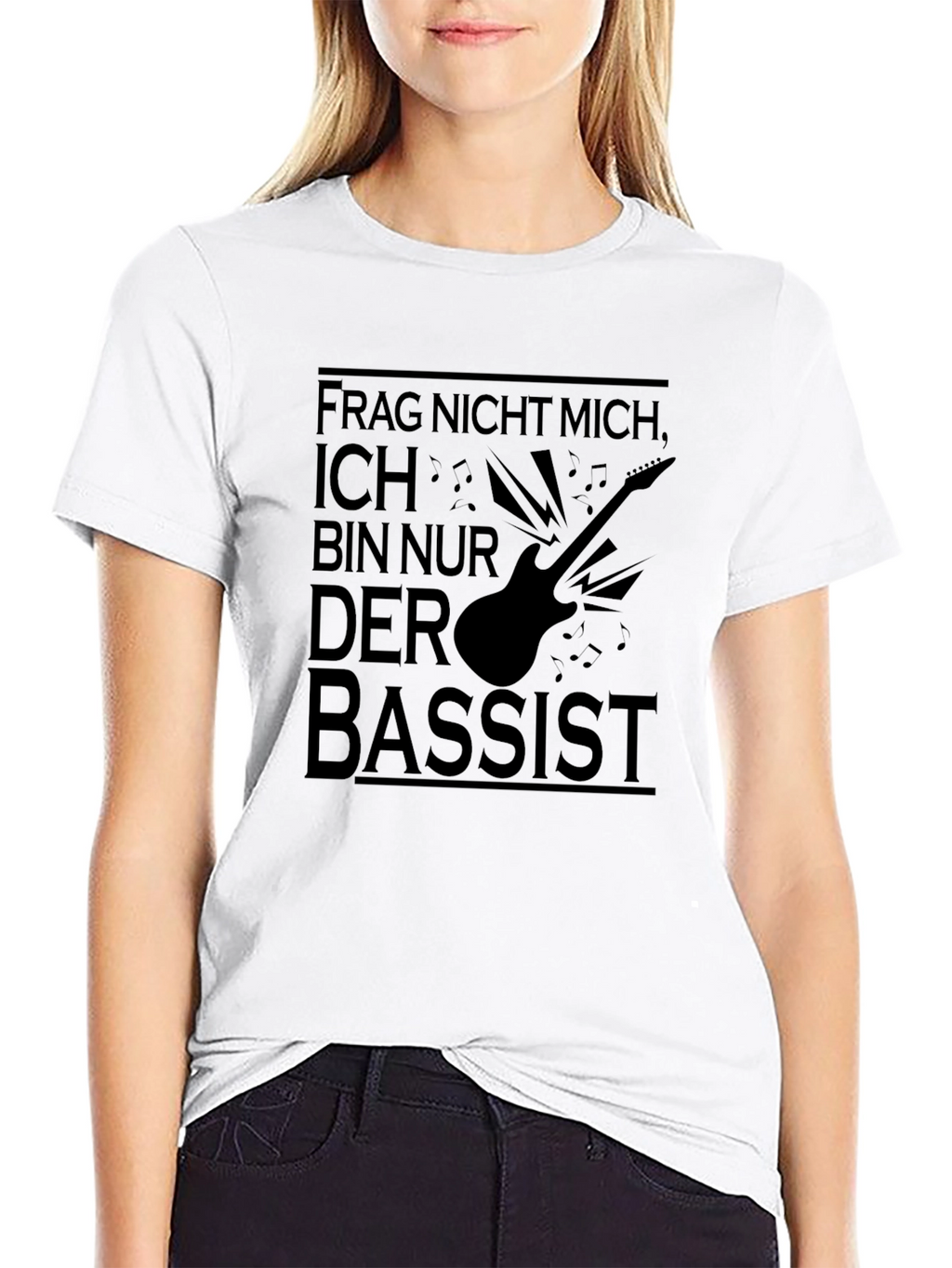 Frag Nicht Mich Ich Bin Nur Der Bassist T-Shirt