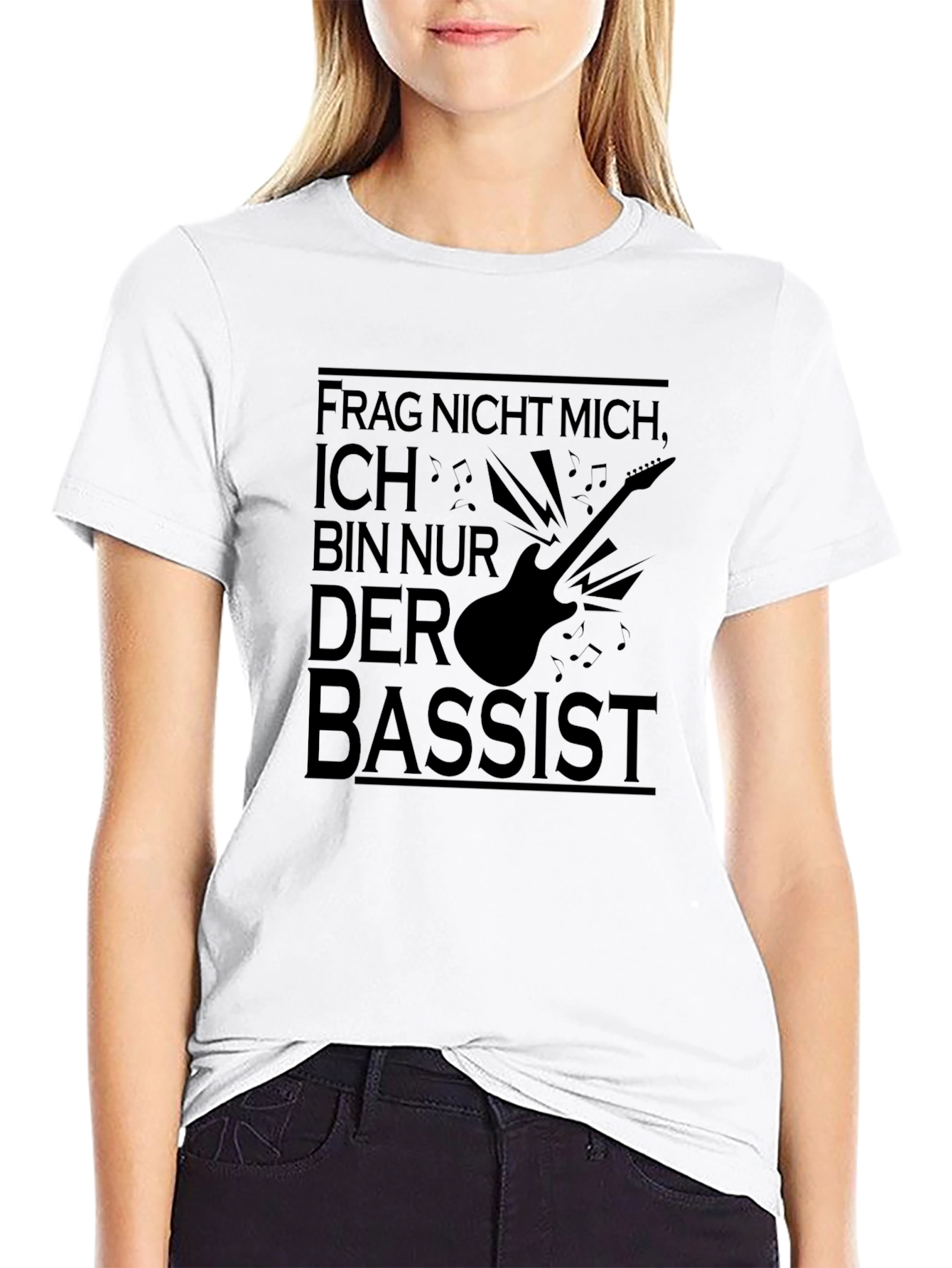 Frag Nicht Mich Ich Bin Nur Der Bassist T-Shirt