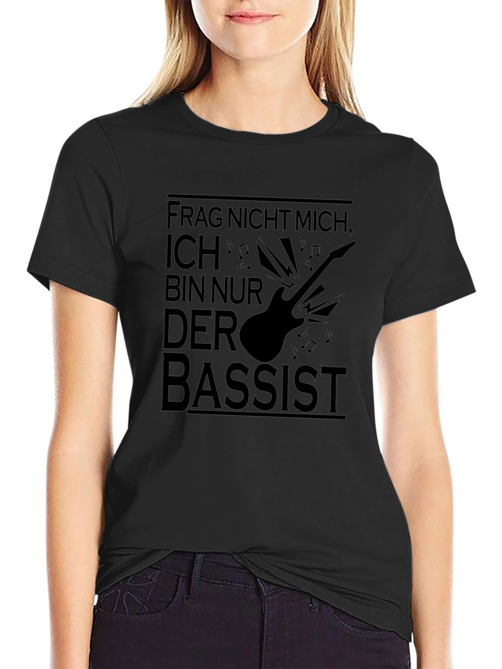 Frag Nicht Mich Ich Bin Nur Der Bassist T-Shirt