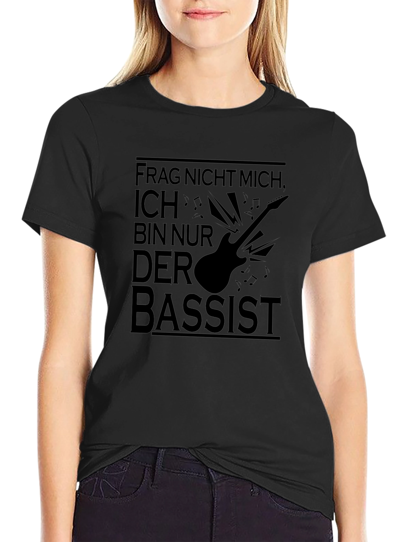 Frag Nicht Mich Ich Bin Nur Der Bassist T-Shirt