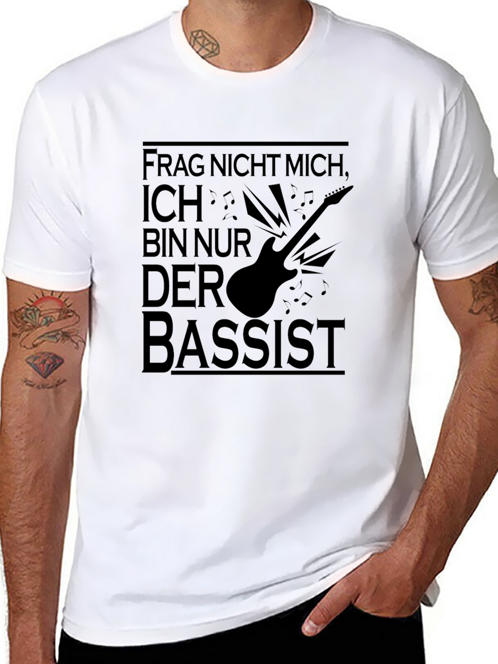 Frag Nicht Mich Ich Bin Nur Der Bassist T-Shirt