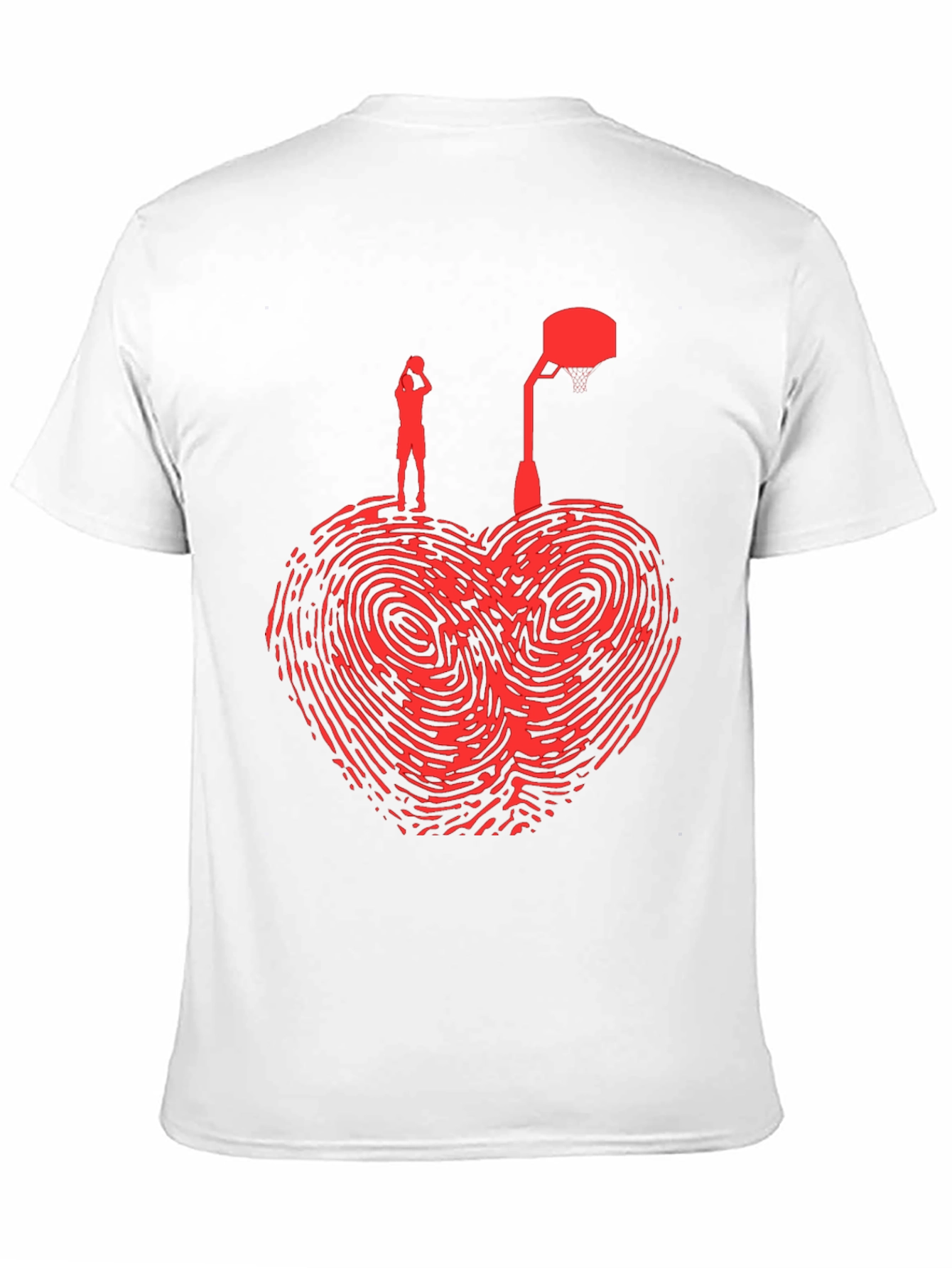 Heart Basketball Graphic Tee