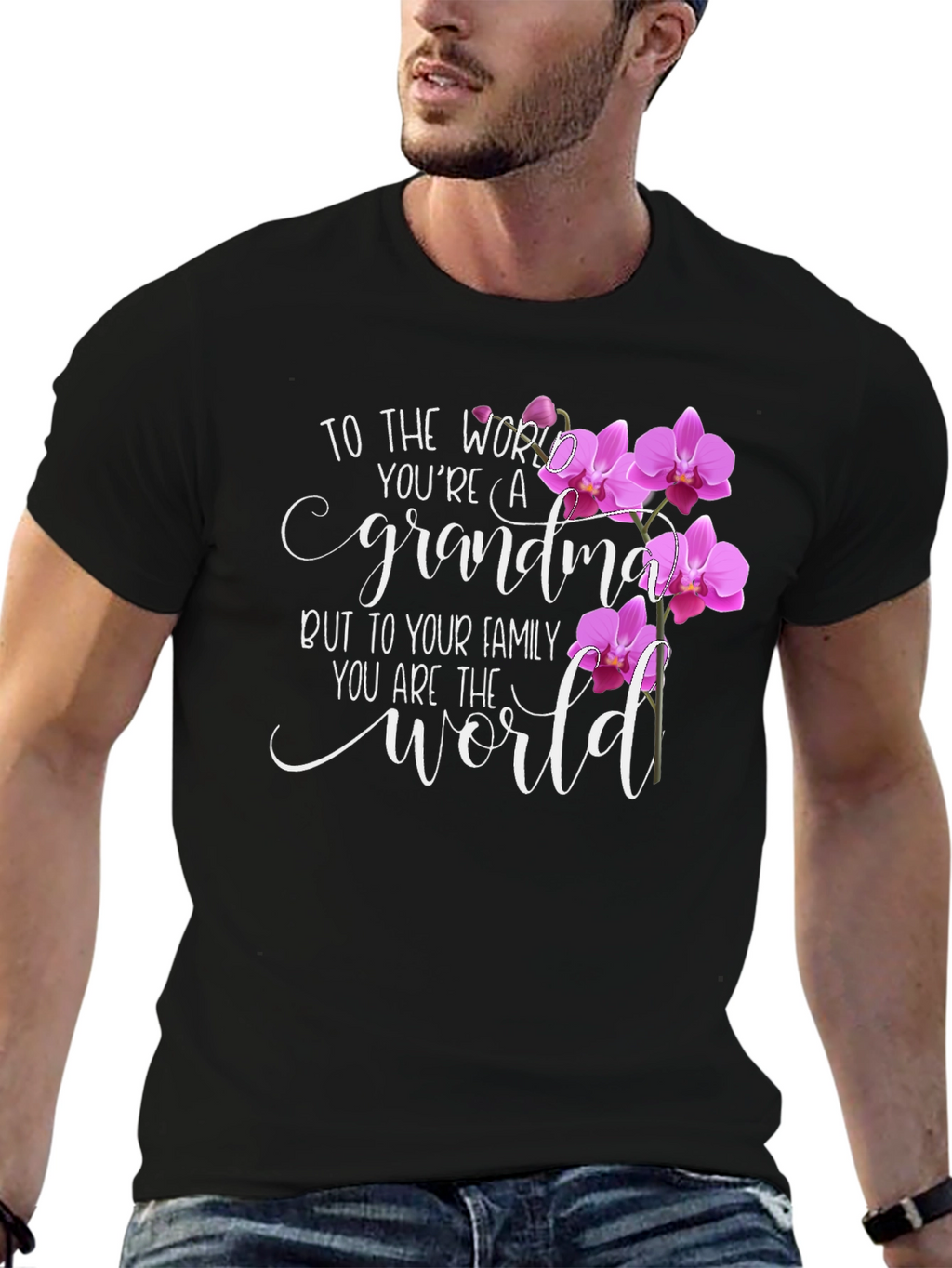 Grandma T-Shirt - You are the World