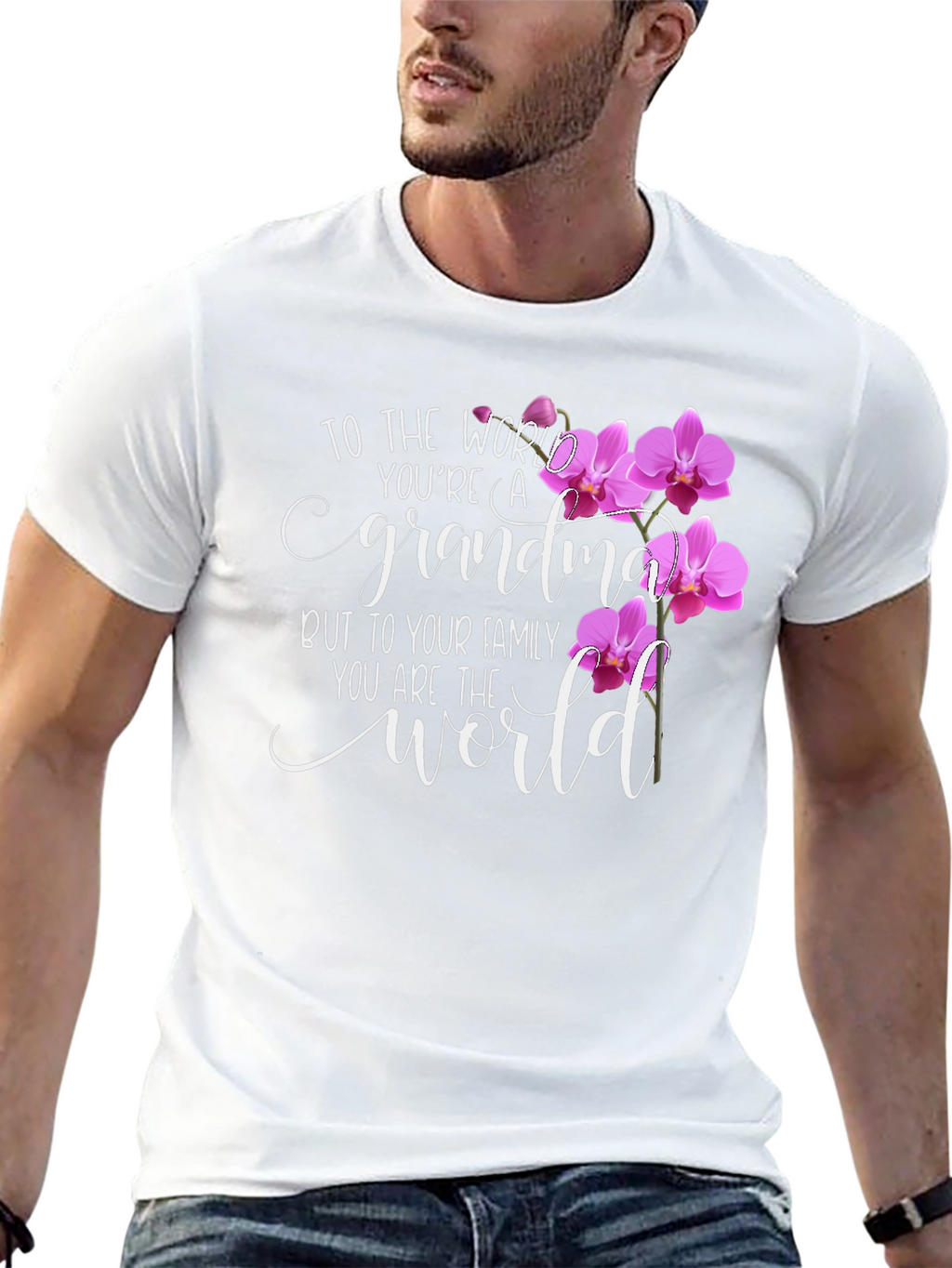 Grandma T-Shirt - You are the World