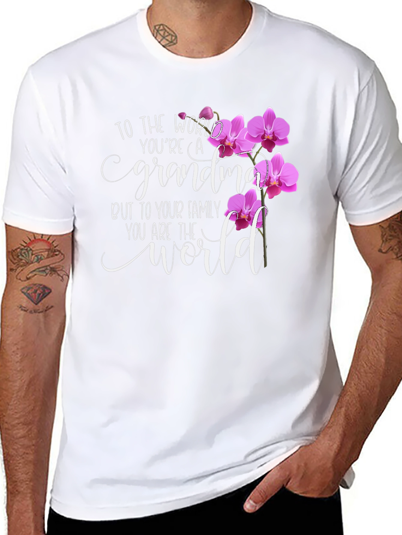Grandma T-Shirt - You are the World