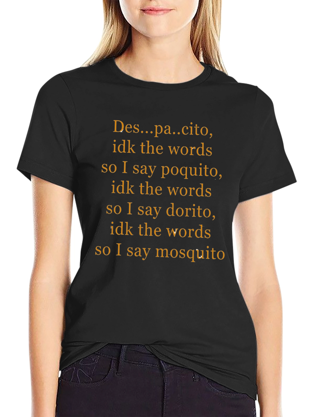 Funny Despacito Lyrics T-Shirt