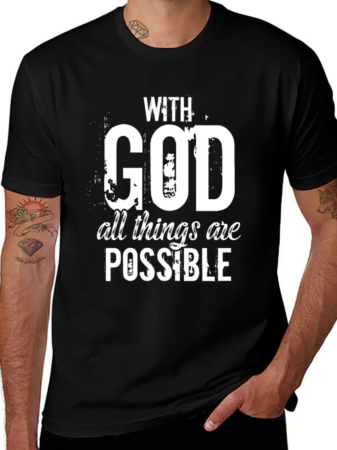 With God All Things Are Possible T-Shirt