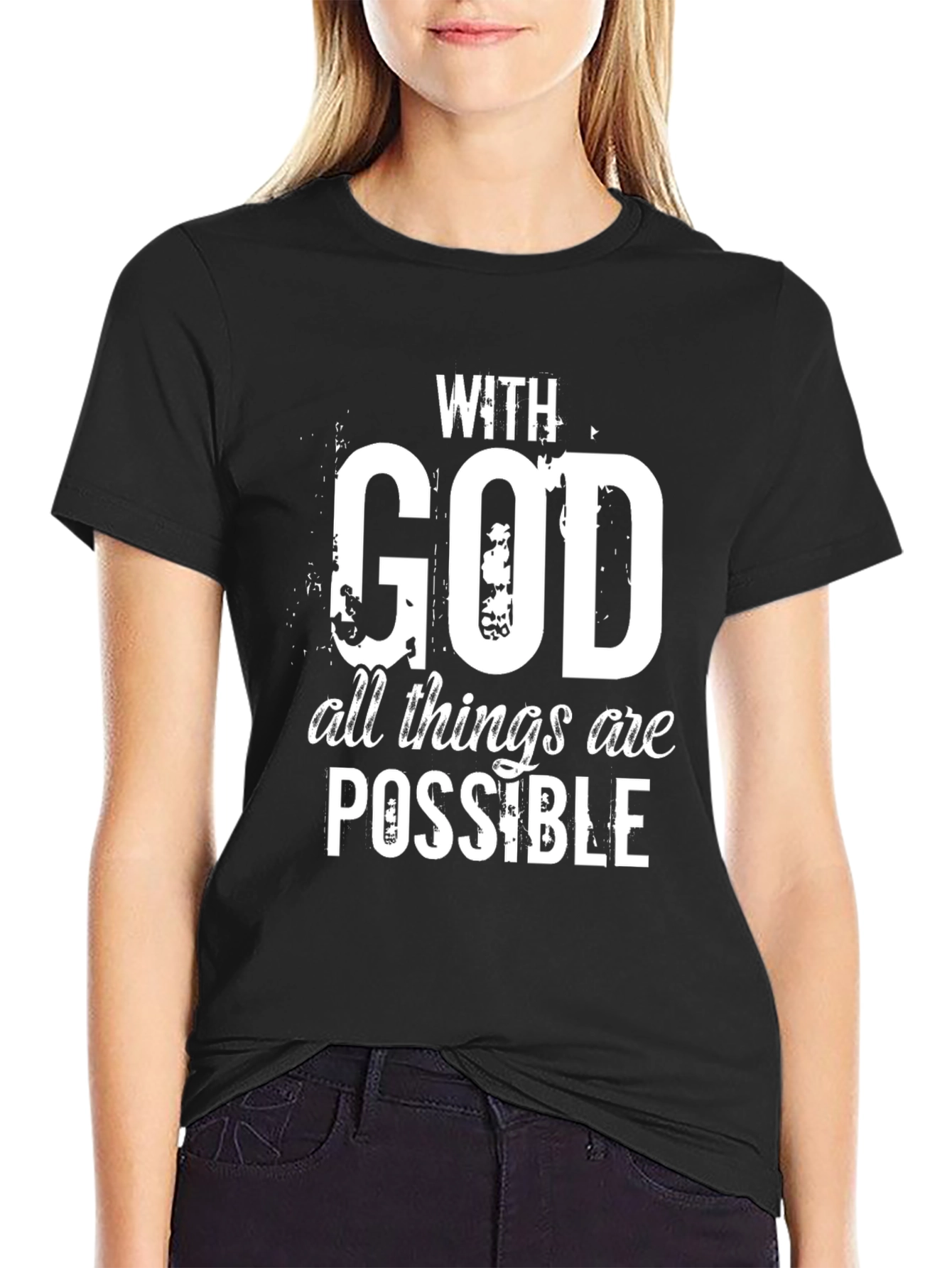 With God All Things Are Possible T-Shirt