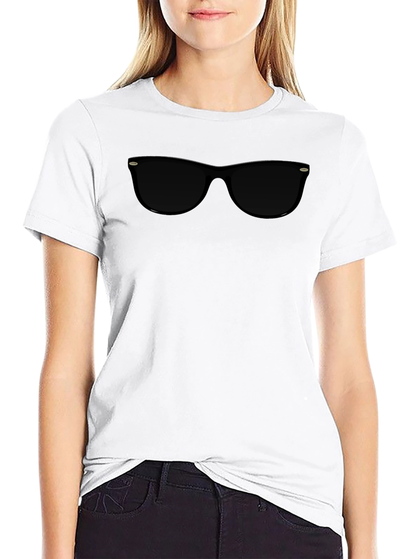 Cool Shades Graphic T-Shirt - Black