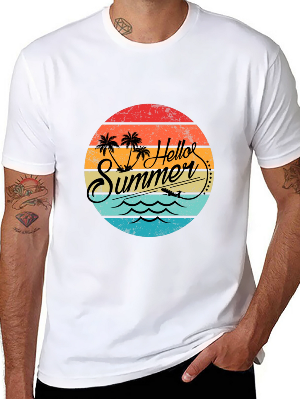 Hello Summer Graphic Tee - Vacation Ready!