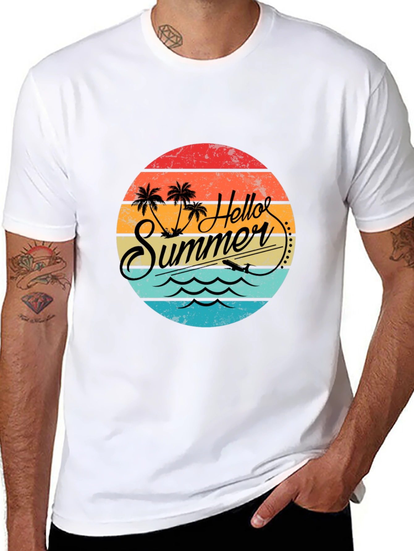 Hello Summer Graphic Tee - Vacation Ready!