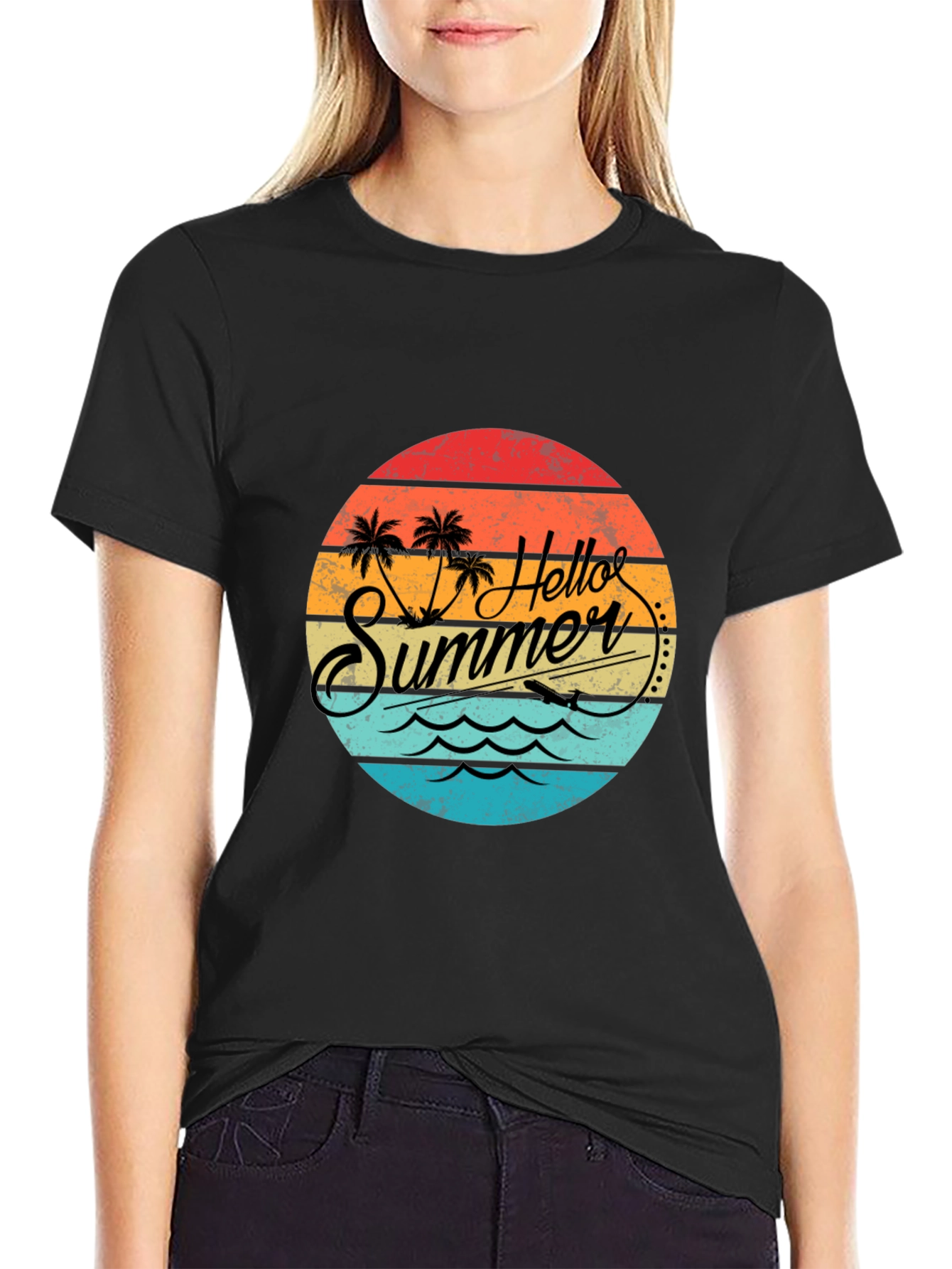 Hello Summer Graphic Tee - Vacation Ready!