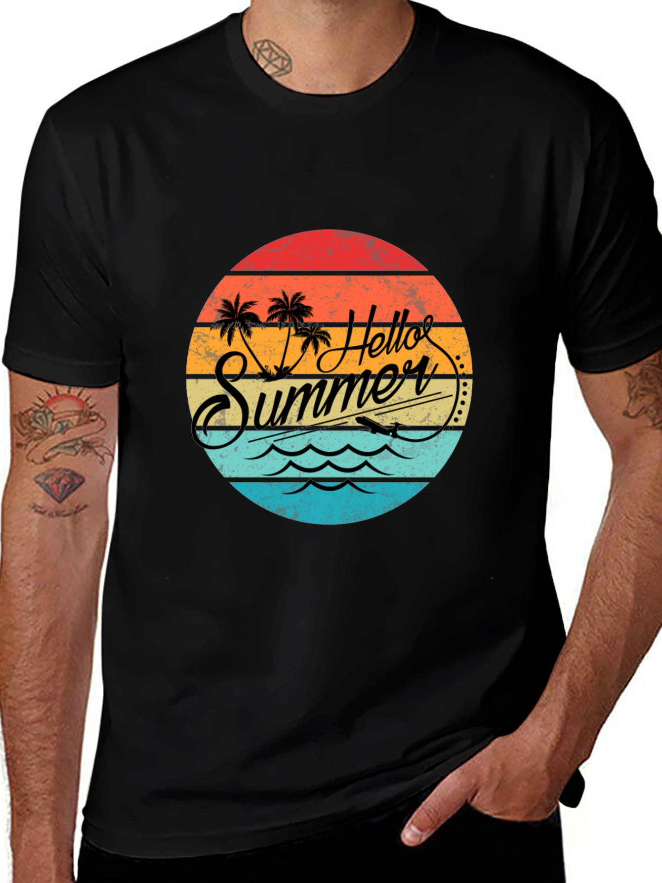 Hello Summer Graphic Tee - Vacation Ready!